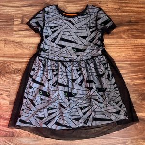 Cat & Jack Halloween Tulle and Mummy Dress 7/8